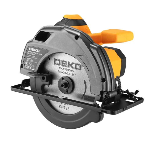 Serra Circular Profissional 7.1/4 Pol. 1200W . – DEKO-DKCS12G185