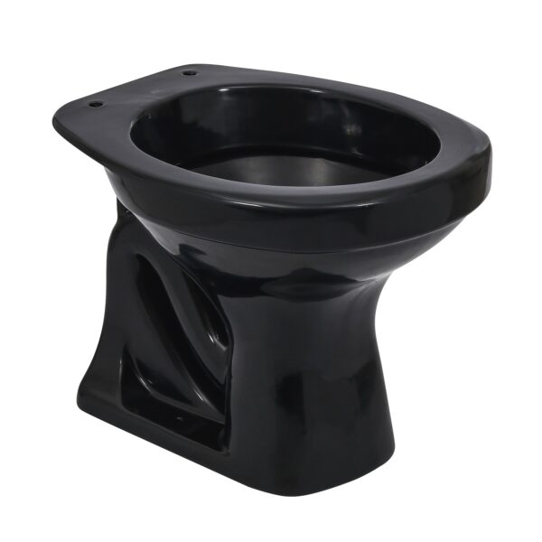 Vaso Sanitário Convencional Preto Saída Vertical Aspen Deca