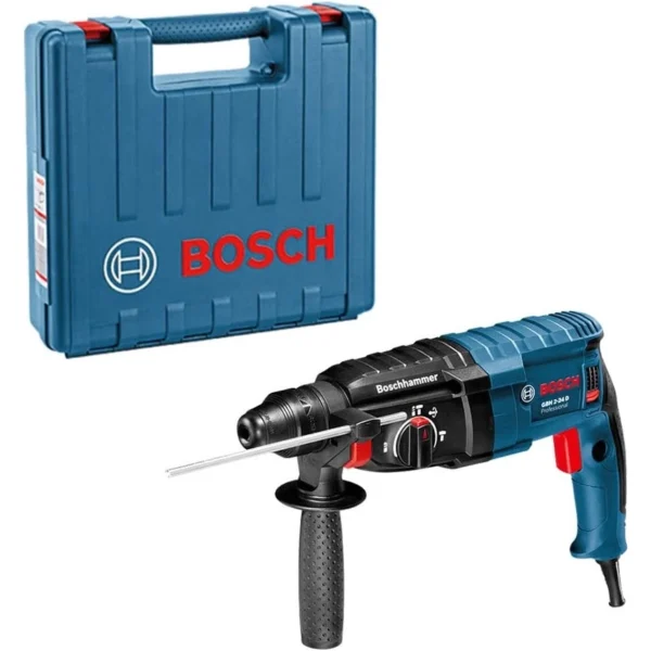 Martelete Perfurador Bosch gbh 2-24D 820W com maleta