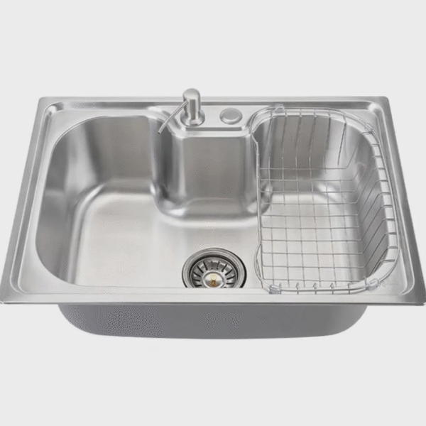 Cuba Cozinha Gourmet Luxo Aço Inox Acessorios Bancada Sifao Valvula Escorredor Copa Casa Lavanderia Restaurante