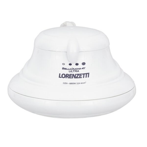 Chuveiro Elétrico Multitemperatura 220V 6800w Branco Redondo Bella Ducha Lorenzetti