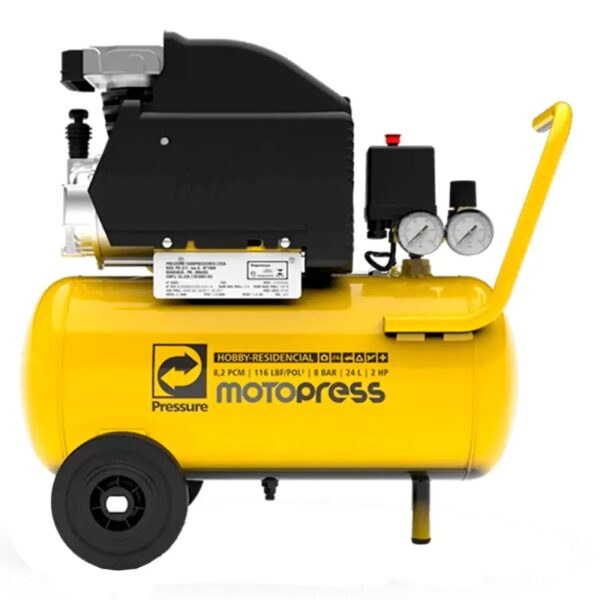 Moto Compressor de Ar Motopress 2Hp 8,2pcm 24L Pressure