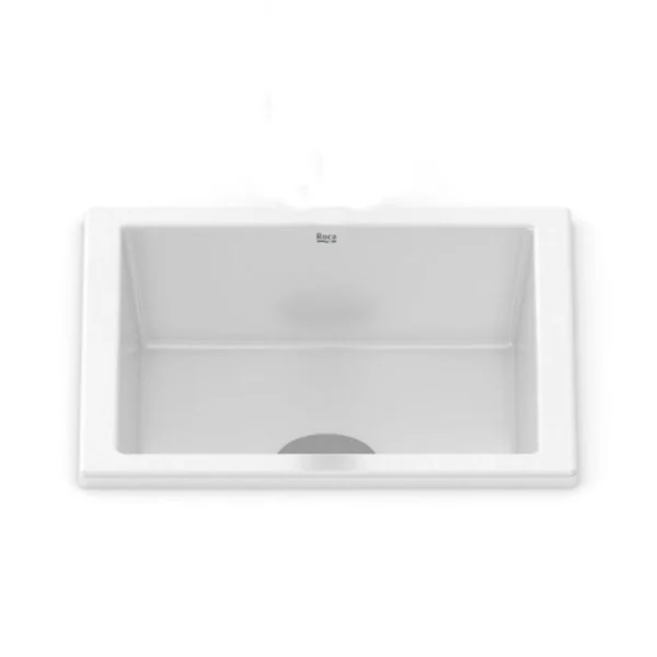Cuba Sobrepor ou Embutir Roca Óptica branco 33cm