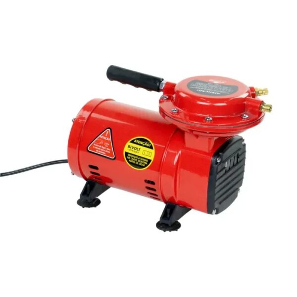 Compressor de Ar Direto com Kit de Pintura 250W Bivolt Worker