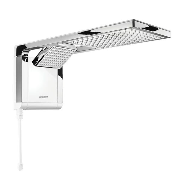 Chuveiro Acqua Duo 220V 7800W Branco e Cromado Lorenzetti