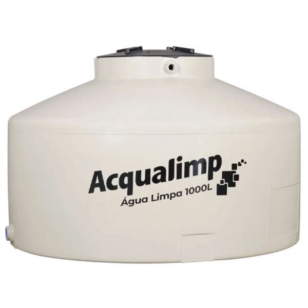 Caixa d Água com Filtro e Boia 1000L Água Limpa Acqualimp