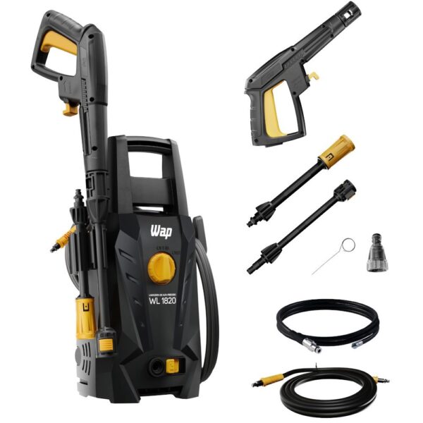 Lavadora de alta pressão Desentupidora 1.500 libras - wl 1820 Black Ultra - Wap