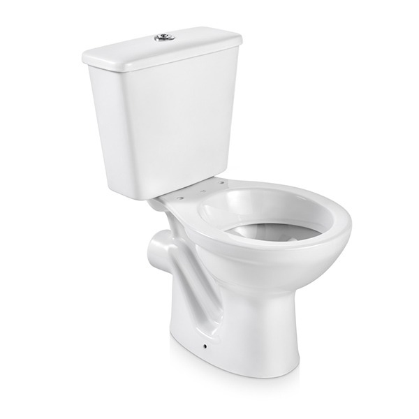 Vaso Sanitário com Caixa Acoplada Branco Duplo Acionamento 3/6L Saída Horizontal Sabará Icasa